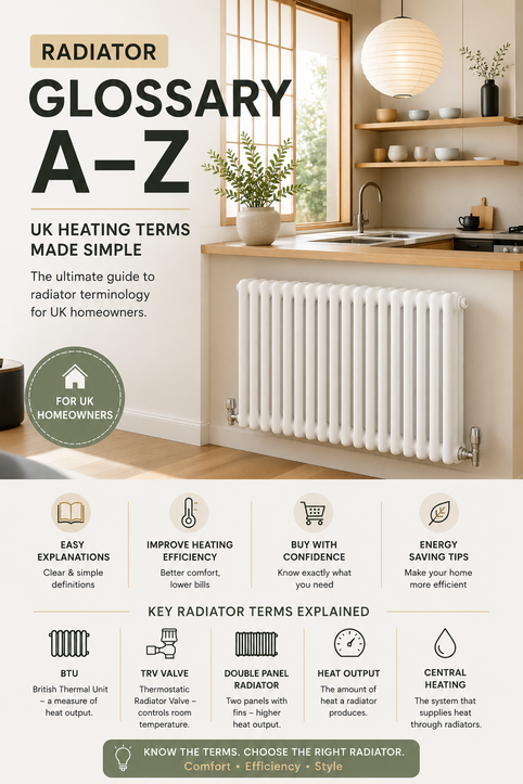 Radiator Glossary A–Z: Key Technical Terms Explained for UK Homeowners