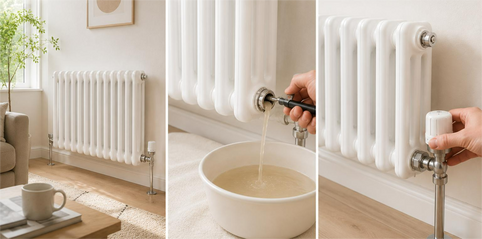 Summer Is the Best Time to Fix a Radiator That's Cold at the Bottom
