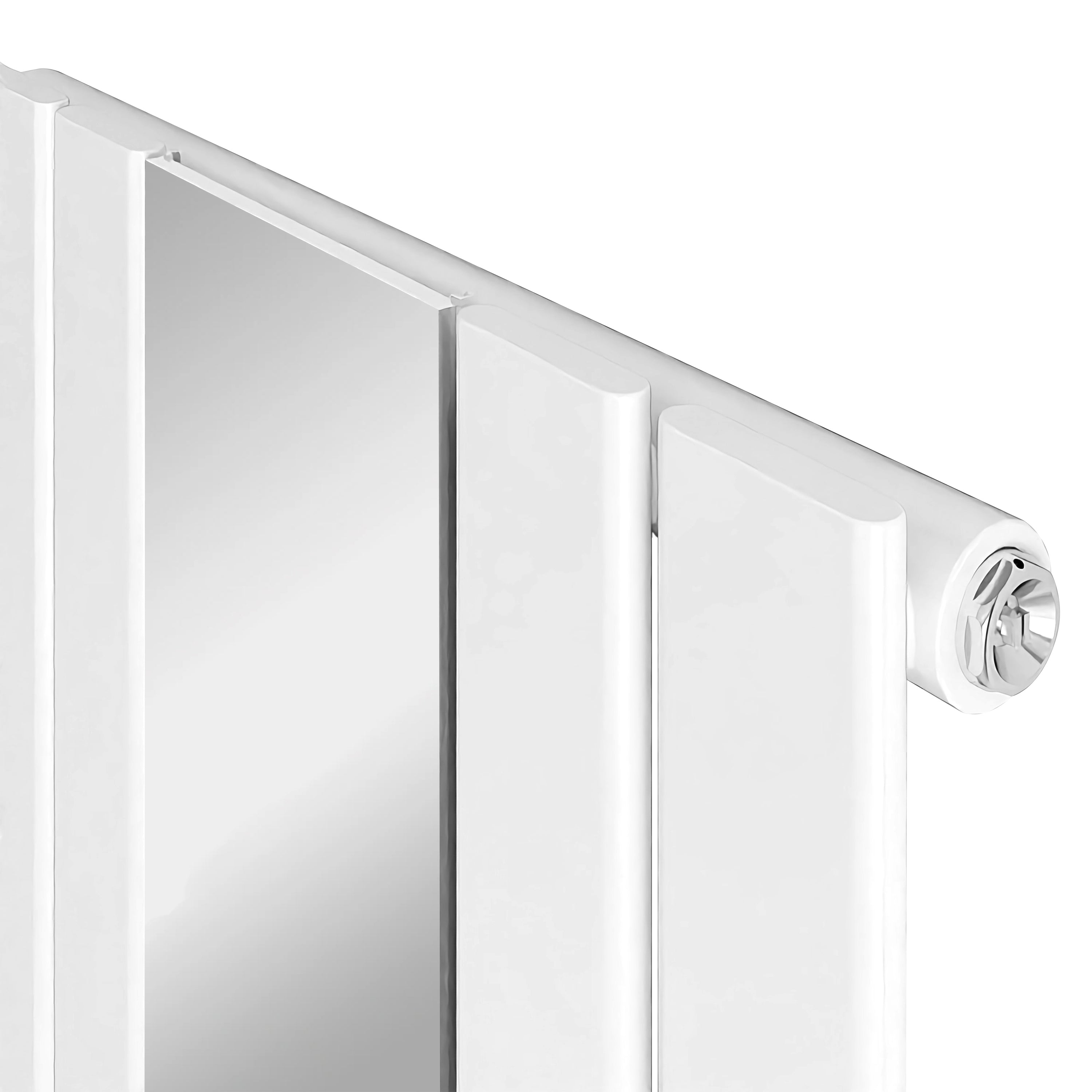 Flat Panel / Oval Panel Mirror Radiator – Multiple Sizes & Colours
