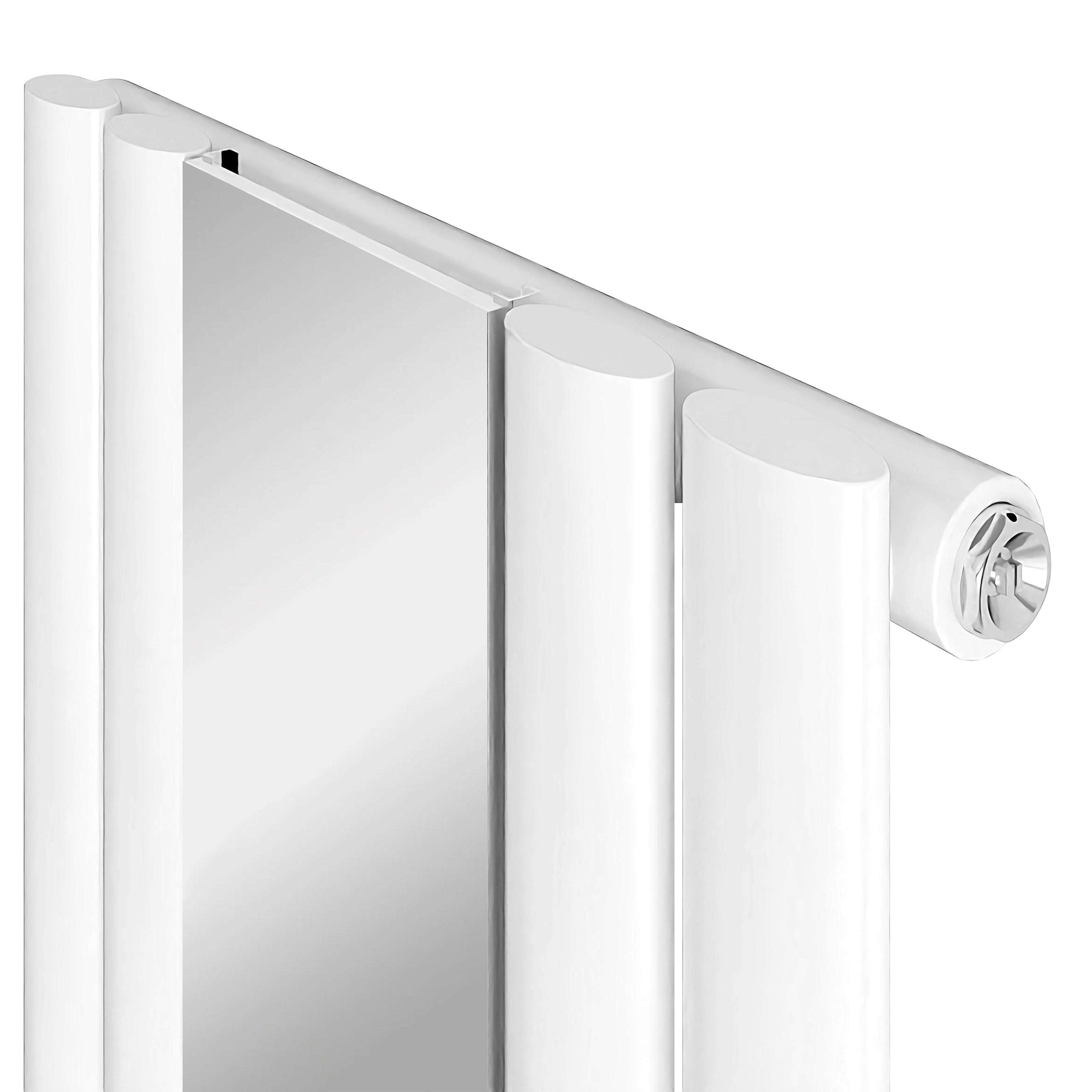 Flat Panel / Oval Panel Mirror Radiator – Multiple Sizes & Colours