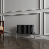 Horizontal Triple Column Radiator | Traditional Design | 1.5mm Steel | BS EN 442 Certified - Choice of Size