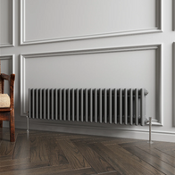 Horizontal Triple Column Radiator | Traditional Design | 1.5mm Steel | BS EN 442 Certified - Choice of Size