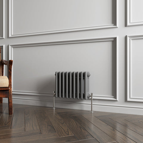 Horizontal Triple Column Radiator | Traditional Design | 1.5mm Steel | BS EN 442 Certified - Choice of Size
