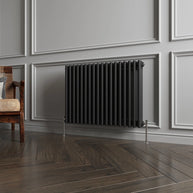Horizontal Triple Column Radiator | Traditional Design | 1.5mm Steel | BS EN 442 Certified - Choice of Size