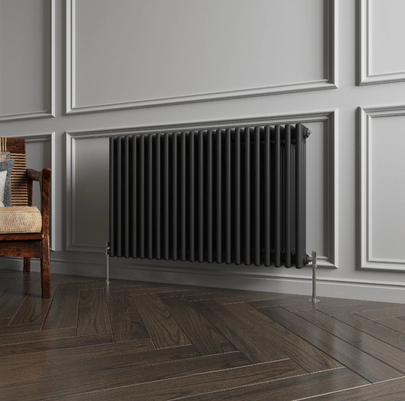 Horizontal Triple Column Radiator | Traditional Design | 1.5mm Steel | BS EN 442 Certified - Choice of Size