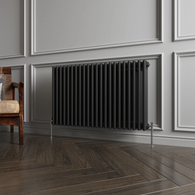 Horizontal Triple Column Radiator | Traditional Design | 1.5mm Steel | BS EN 442 Certified - Choice of Size