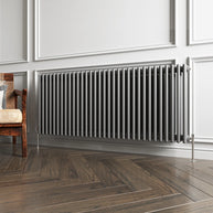 Horizontal Triple Column Radiator | Traditional Design | 1.5mm Steel | BS EN 442 Certified - Choice of Size