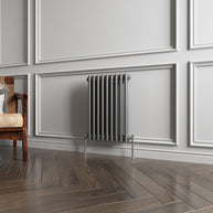 Horizontal Double Column Radiator |Traditional Design | 1.5mm Steel | BS EN 442 Certified - Choice of Size