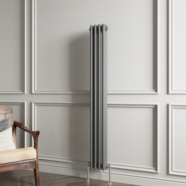 Triple Column Vertical Radiator | Traditional Design | 1.5mm Steel | BS EN 442 Certified - Choice of Size