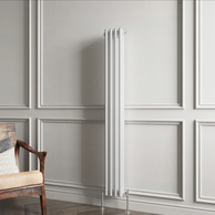 Triple Column Vertical Radiator | Traditional Design | 1.5mm Steel | BS EN 442 Certified - Choice of Size