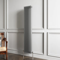 Triple Column Vertical Radiator | Traditional Design | 1.5mm Steel | BS EN 442 Certified - Choice of Size