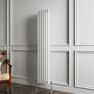 Triple Column Vertical Radiator | Traditional Design | 1.5mm Steel | BS EN 442 Certified - Choice of Size