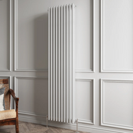 Triple Column Vertical Radiator | Traditional Design | 1.5mm Steel | BS EN 442 Certified - Choice of Size