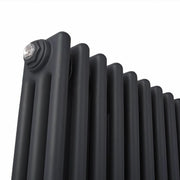 Triple Column Vertical Radiator | Traditional Design | 1.5mm Steel | BS EN 442 Certified - Choice of Size