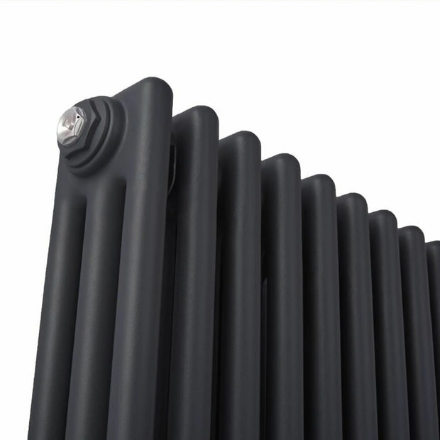 Triple Column Vertical Radiator | Traditional Design | 1.5mm Steel | BS EN 442 Certified - Choice of Size
