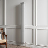 Triple Column Vertical Radiator | Traditional Design | 1.5mm Steel | BS EN 442 Certified - Choice of Size