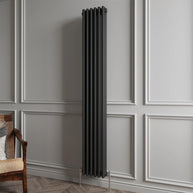 Triple Column Vertical Radiator | Traditional Design | 1.5mm Steel | BS EN 442 Certified - Choice of Size