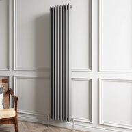 Triple Column Vertical Radiator | Traditional Design | 1.5mm Steel | BS EN 442 Certified - Choice of Size