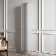 Triple Column Vertical Radiator | Traditional Design | 1.5mm Steel | BS EN 442 Certified - Choice of Size