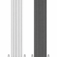 Vertical Round Tube Cast Iron Radiator – 1800mm Height