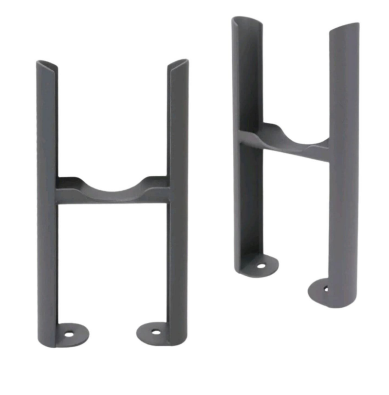 Pair of Column Radiator Support Feet | Floor-Mounted Legs for Double / Triple Column Radiators