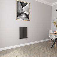 Horizontal Flat Panel Designer Radiator – Single or Double Panel | modern Central heating Radiator | BS EN 442 Certified | Wall Mounted - Choice Of Width