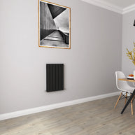 Horizontal Flat Panel Designer Radiator – Single or Double Panel | modern Central heating Radiator | BS EN 442 Certified | Wall Mounted - Choice Of Width