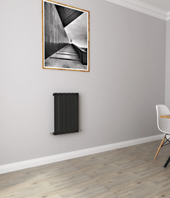 Horizontal Flat Panel Designer Radiator – Single or Double Panel | modern Central heating Radiator | BS EN 442 Certified | Wall Mounted - Choice Of Width