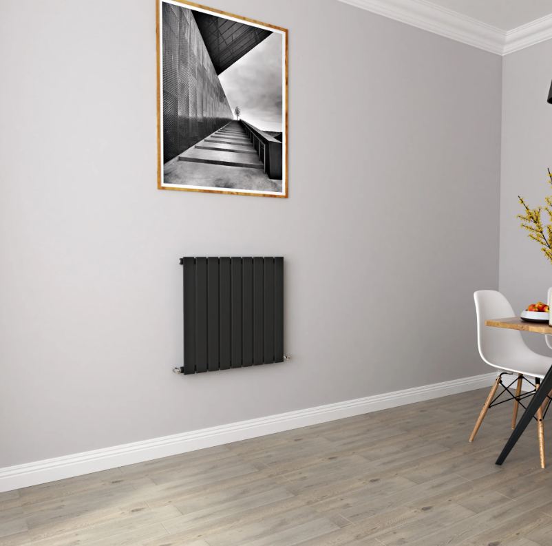 Horizontal Flat Panel Designer Radiator – Single or Double Panel | modern Central heating Radiator | BS EN 442 Certified | Wall Mounted - Choice Of Width