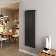 Flat Panel Vertical Central heating Radiator – Single or Double Panel | modern Designer Style | BS EN 442 Certified - Choice of Size
