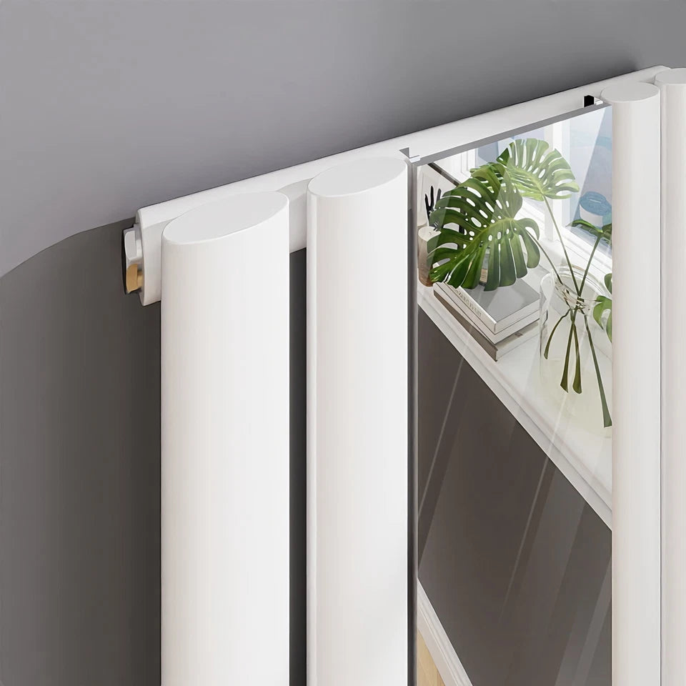 Flat Panel / Oval Panel Mirror Radiator – Multiple Sizes & Colours