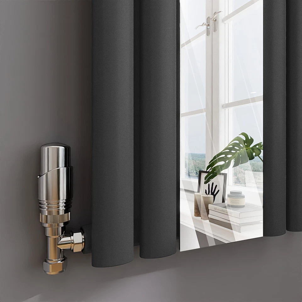 Flat Panel / Oval Panel Mirror Radiator – Multiple Sizes & Colours